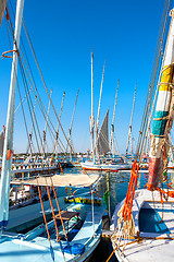 Image showing Boats in the port