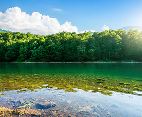 Image showing Lake in the national park