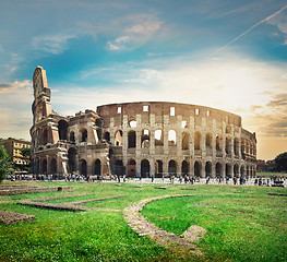 Image showing Ruins of great colosseum