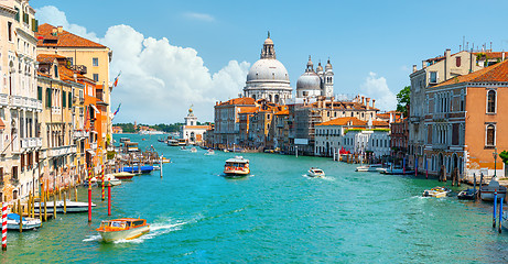 Image showing Basilica in Grand Canal