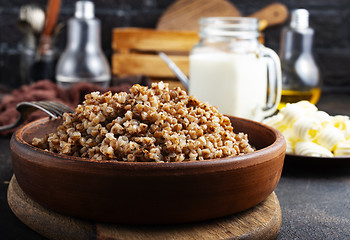 Image showing cooked buckwheat