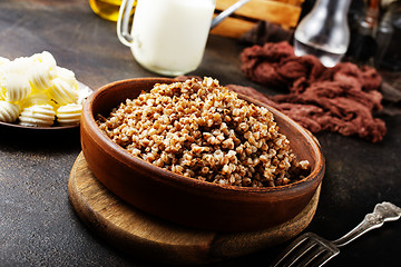 Image showing cooked buckwheat