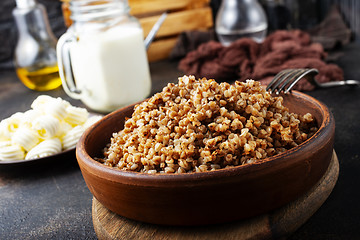 Image showing cooked buckwheat