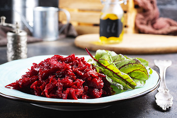 Image showing beet caviar