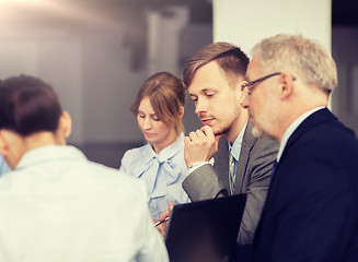 Image showing business people meeting in office