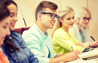 Image showing group of students at lecture