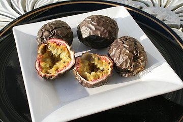 Image showing Passion fruits