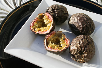 Image showing Passion fruits