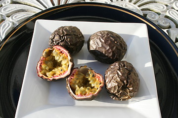 Image showing Passion fruits