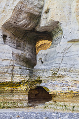 Image showing Rocks Detail - Normandy Coastline