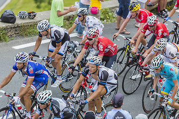 Image showing Inside the Peloton (Gruppetto) - Tour de France 2017