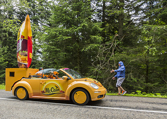 Image showing McCain Vehicle - Le Tour de France 2014