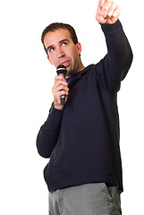 Image showing Karaoke Singer