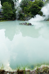 Image showing Hot springs in Beppu city