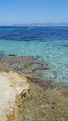 Image showing Beautiful sea views with boats, Majorca, Balearic Islands, Spain