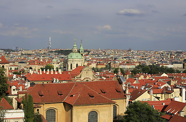 Image showing Beautiful view of Prague