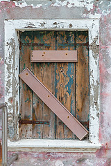 Image showing Window Boarded Up