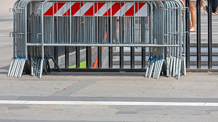 Image showing Barricades Barrier