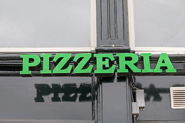 Image showing Pizzeria Sign
