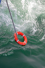 Image showing Catching Life Buoy