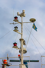 Image showing Antenna Mast Ship