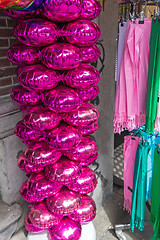 Image showing Pink Foil Ballons