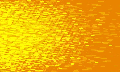 Image showing Golden yellow orange background