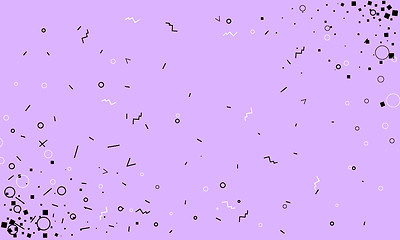 Image showing Lilac retro background