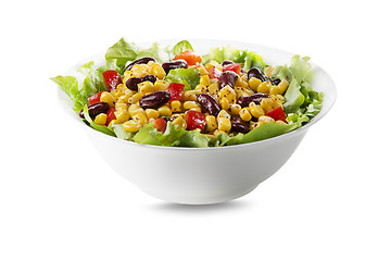Image showing Salad corn