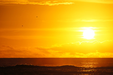 Image showing Hawaii, USA, Sunset