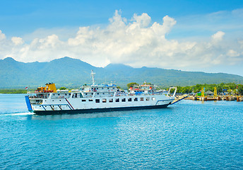 Image showing Bali Java ferry transportation, Indonesia