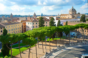 Image showing Rome cityscape, Italy