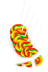 Image showing lollipops