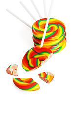 Image showing lollipops