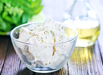 Image showing feta cheese