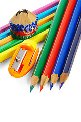 Image showing coulored pencils