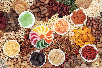 Image showing Dried Fruit Seed and Nut Collection