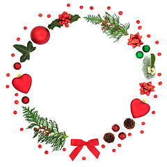 Image showing Christmas Wreath Abstract