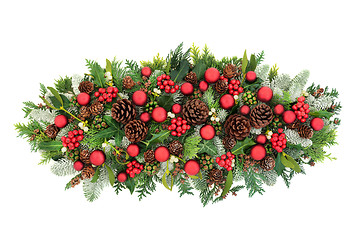 Image showing Christmas Festive Centrepiece Decoration