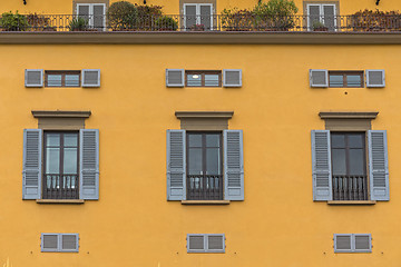 Image showing Yellow Building Florence