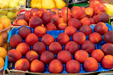 Image showing Nectarines Peach