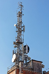 Image showing Antenna Mast at Top