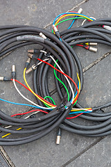 Image showing Audio Cables Coils