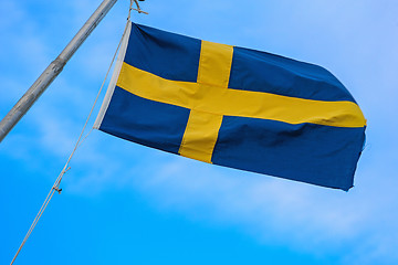 Image showing Flag of Sweden