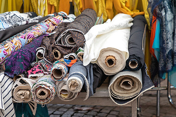 Image showing Textile Rolls