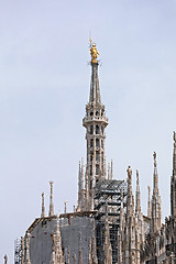 Image showing Scaffolding Duomo Milan