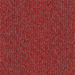 Image showing Red seamless wool knit texture