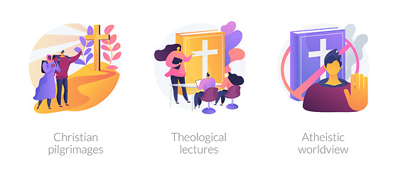 Image showing Religion vector concept metaphors