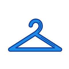 Image showing Hanger line icon.