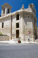 Image showing church our lady of victories valletta malta